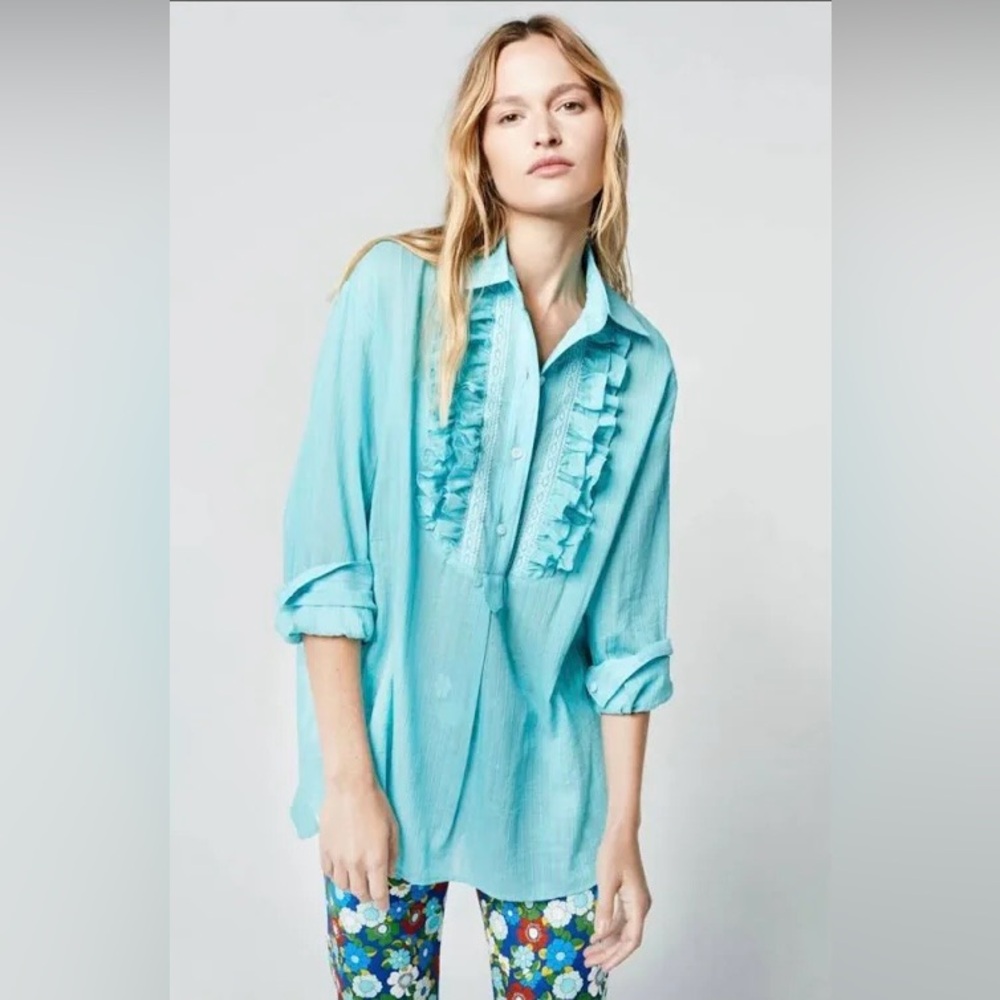 Smythe Oversized Tuxedo Shirt